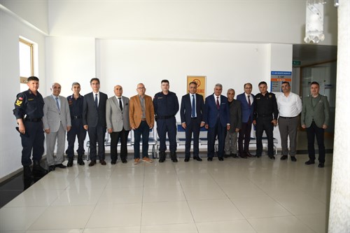 Kaymakam Şahin, Kurum Müdürleriyle Bayramlaştı